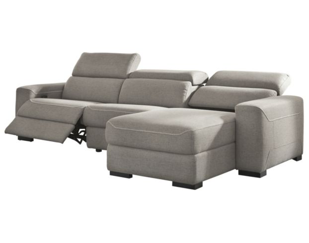 Ashley Mabton 3-Piece Power Headrest Sofa with Right-Faci large image number 3