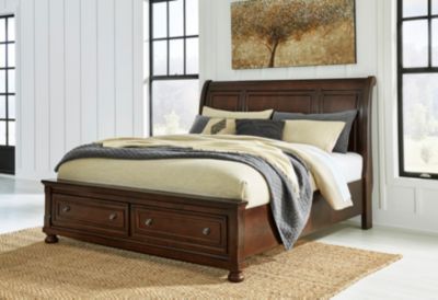 Ashley Porter 4 Piece King Storage Bedroom Set Homemakers