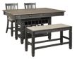 Ashley Tyler Creek 4-Piece Counter Set small image number 1