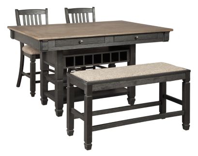 Ashley Tyler Creek 4-Piece Counter Set