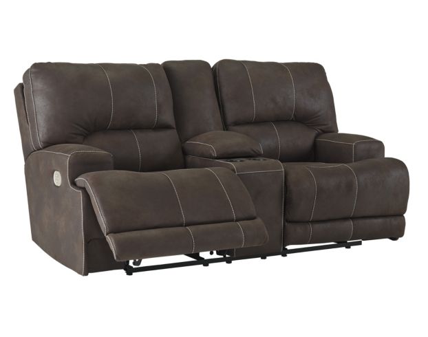 Ashley Kitching Power Reclining Loveseat with Console large image number 3