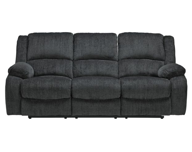 Ashley Draycoll Slate Reclining Sofa large image number 1