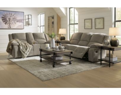 Ashley Draycoll Pewter Reclining Sofa