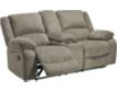 Ashley Draycoll Pewter Reclining Loveseat with Console small image number 3