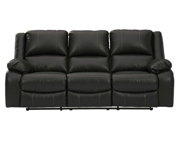 Ashley Calderwell Black Reclining Sofa large image number 1