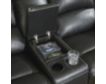 Ashley Calderwell Black Reclining Loveseat with Console small image number 4