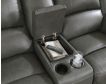 Ashley Calderwell Gray Loveseat with Console small image number 4