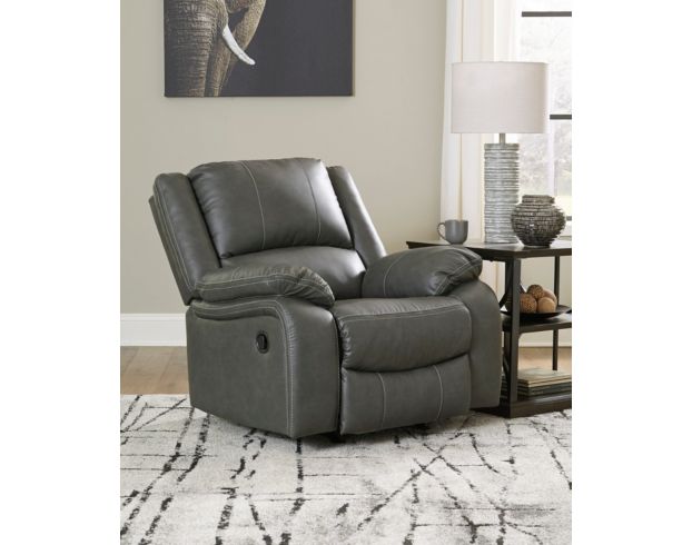 Gray rocker hot sale recliner