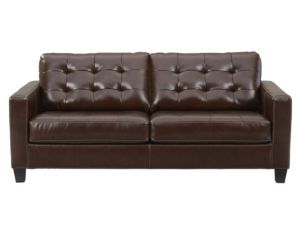 Ashley Altonbury Walnut Leather Sofa