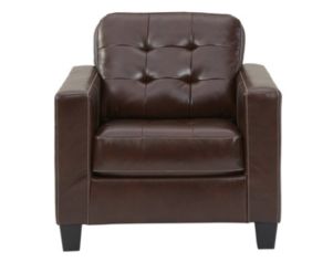 Ashley Altonbury Walnut Leather Chair