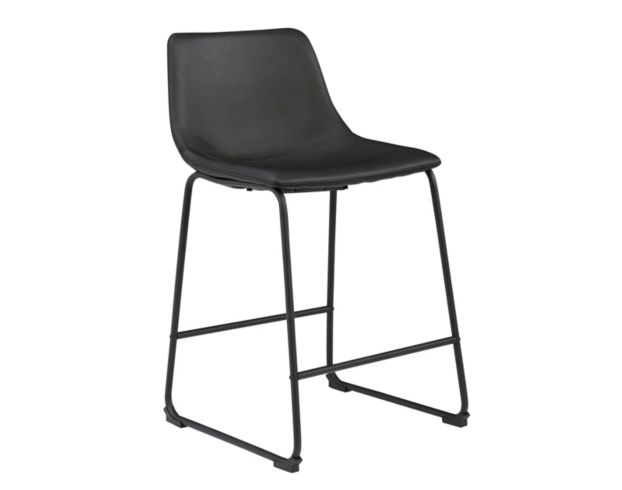 Ashley Centiar Black Counter Stool large