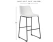 Ashley Centiar White Barstool small image number 4