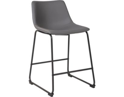 Ashley Centiar Gray Counter Stool