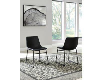 Ashley Centiar Black Dining Chair