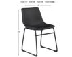 Ashley Centiar Black Dining Chair small image number 5