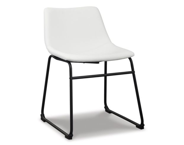 Ashley Centiar White Dining Chair large image number 2