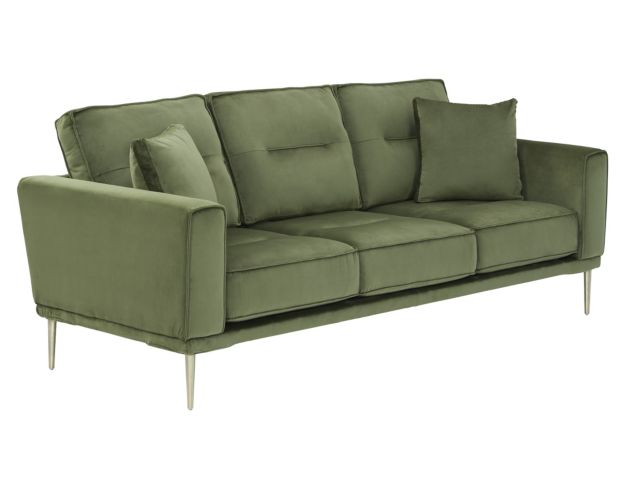 Ashley Macleary Moss Sofa large image number 2