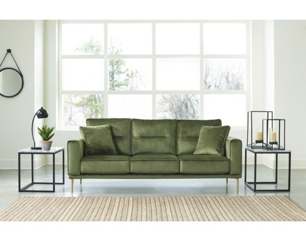 Ashley Macleary Moss Sofa large image number 3