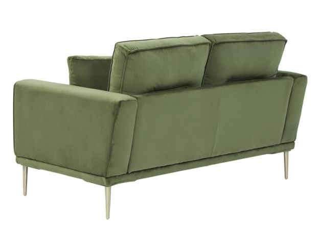 Ashley Macleary Moss Loveseat large image number 4