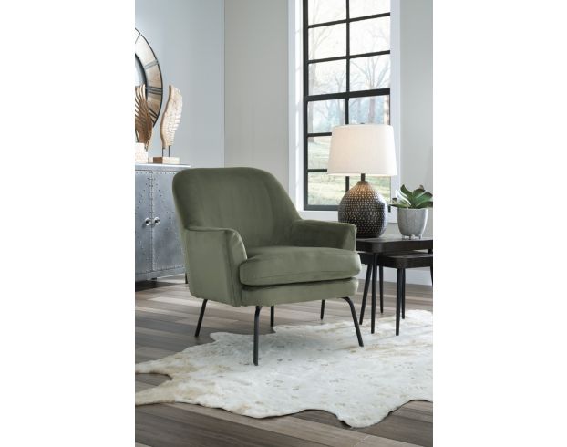 Ashley Dericka Moss Green Accent Chair large image number 3
