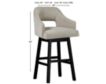 Ashley Tallenger Tan Swivel Barstool small image number 4
