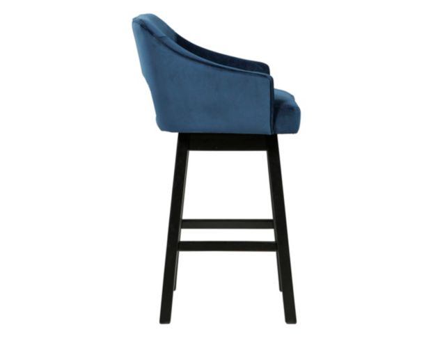 Navy blue swivel online bar stools