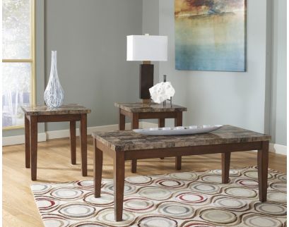 Ashley Theo Coffee Table & Two End Tables