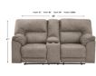 Ashley Cavalcade Reclining Console Loveseat small image number 4