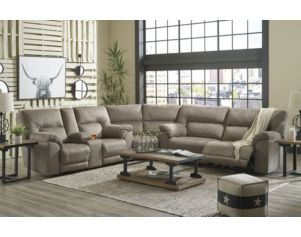Ashley Cavalcade 3-Piece Reclining Sectional