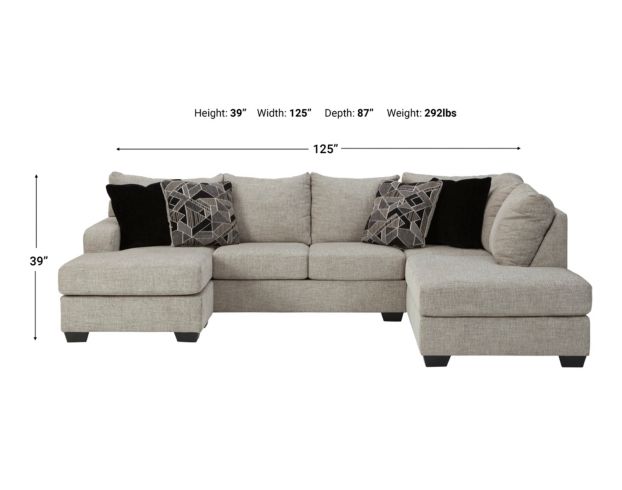 Ashley small deals sectional