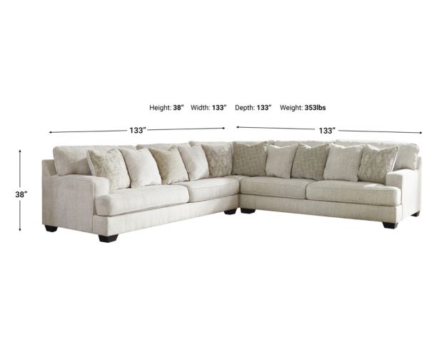 Ashley Rawcliffe 3-Piece Sectional large image number 3