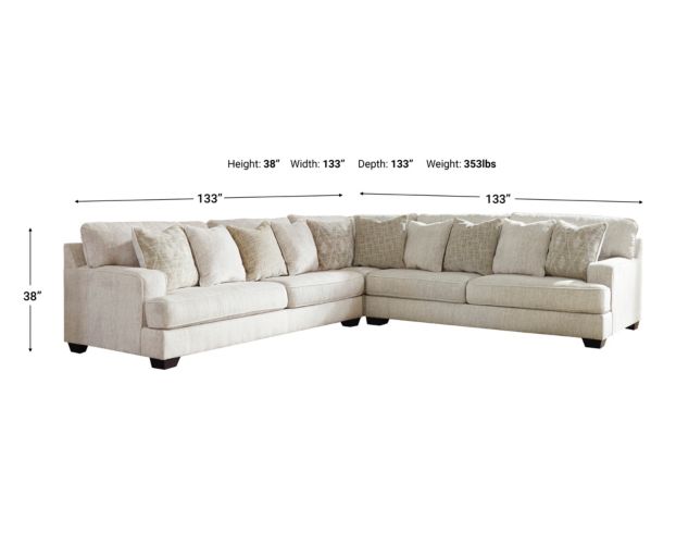 Rawcliffe 3 deals piece sectional charcoal