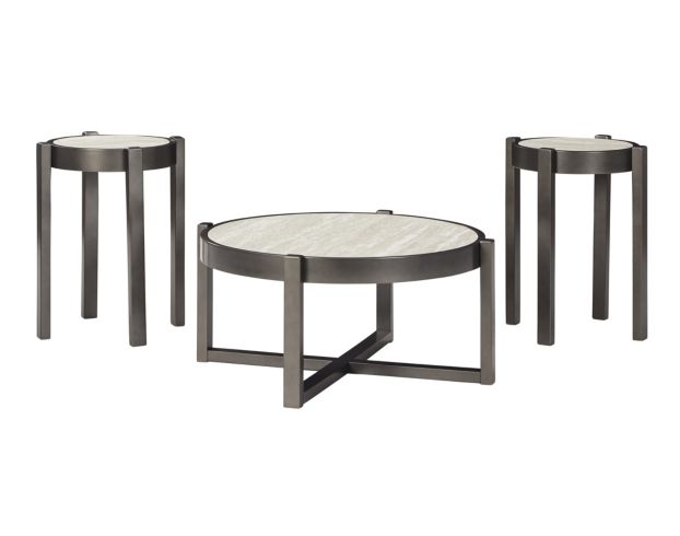 Ashley Lannoli Coffee Table & 2 End Tables large image number 1