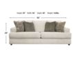 Ashley Soletren Stone Sofa small image number 3