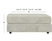 Ashley Soletren Stone Ottoman small image number 3