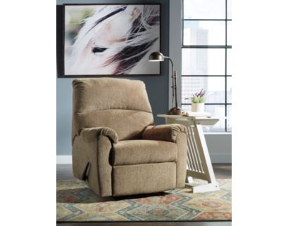 Ashley Nerviano Mocha Wall Recliner