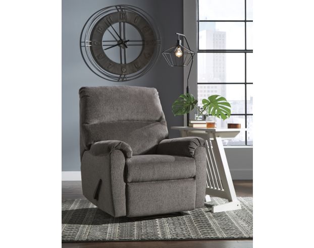 Ashley Nerviano Gray Wall Recliner large image number 2