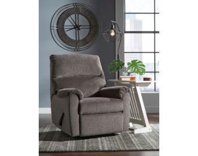 Ashley Nerviano Gray Wall Recliner