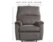 Ashley Nerviano Gray Wall Recliner small image number 4