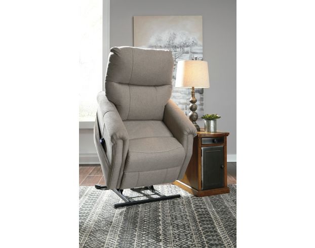 Ashley Markridge Gray Power Lift Recliner large image number 3