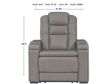 Ashley Boerna Leather Power Recliner small image number 9