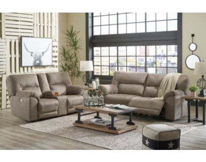 Ashley Cavalcade Power Reclining Console Loveseat