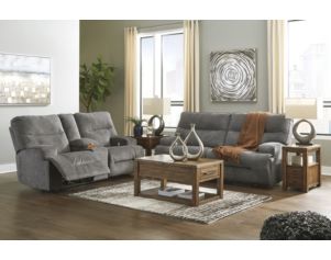 Ashley Coombs Power Motion Loveseat