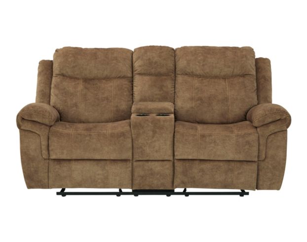 Ashley Huddle Up Reclining Console Loveseat | Homemakers