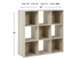 Ashley Socalle Natural Nine Cube Organizer small image number 3