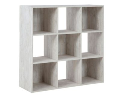 Ashley Paxberry Whitewash Nine Cube Organizer