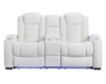 Ashley Party Time Power Motion Loveseat with Console small image number 3