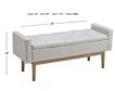 Ashley Accents Storage Bench small image number 4