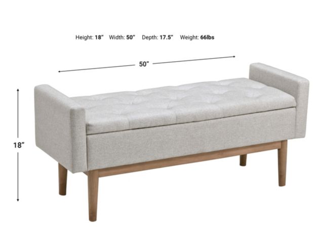 Ashley Accents Storage Bench large image number 4