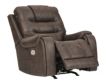Ashley Yacolt Brown Power Recliner small image number 3
